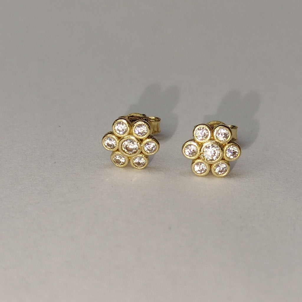 BROQUELES ORO 14K 1.2 (NUEVO)