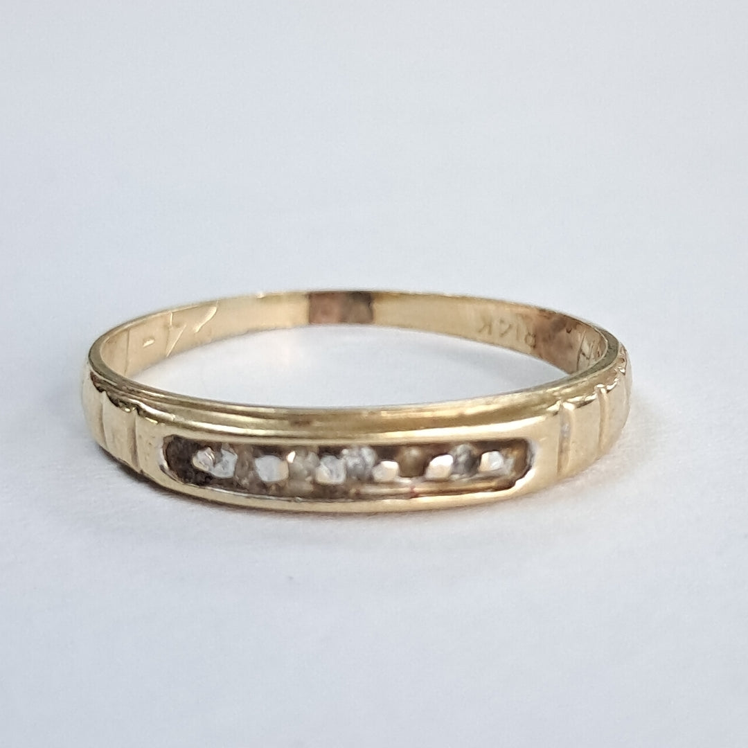 ANILLITO ORO 14 K 1.7 GRMS (SEMINUEVO)