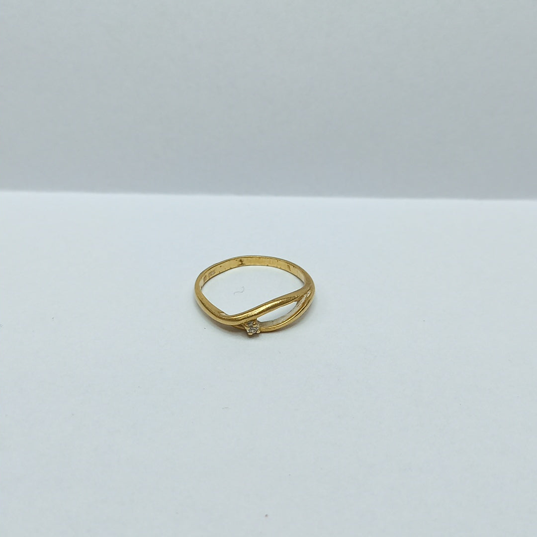 K1 1,60 GRMS 14 K ESPECIFICACIONES COMPLEMENTARIAS ANILLITO CON CIRCONIA 14K (SEMINUEVO)