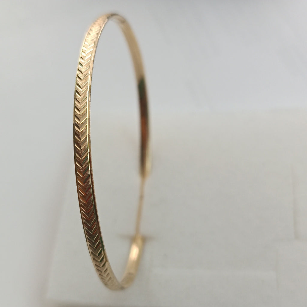 PULSERA RIGIDA ORO 14 K 3,50 GRMS (SEMINUEVO)