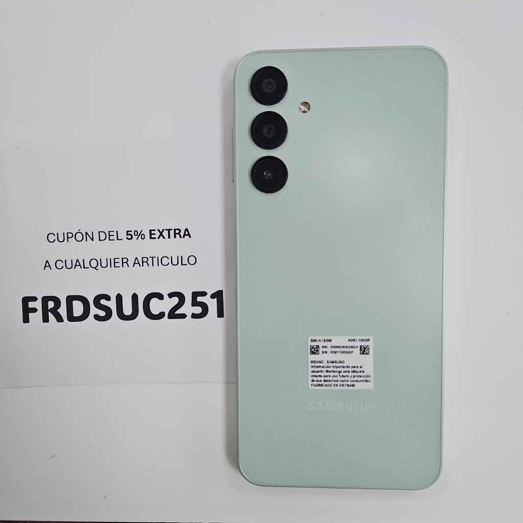 CELULAR SAMSUNG GALAXY A16 SM-A165M (2024) 128 GB 4 GB RAM (SEMINUEVO)