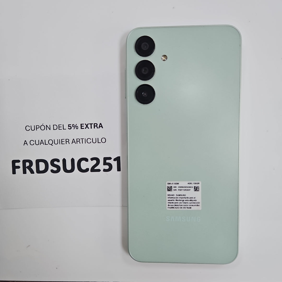 CELULAR SAMSUNG GALAXY A16 SM-A165M (2024) 128 GB 4 GB RAM (SEMINUEVO)