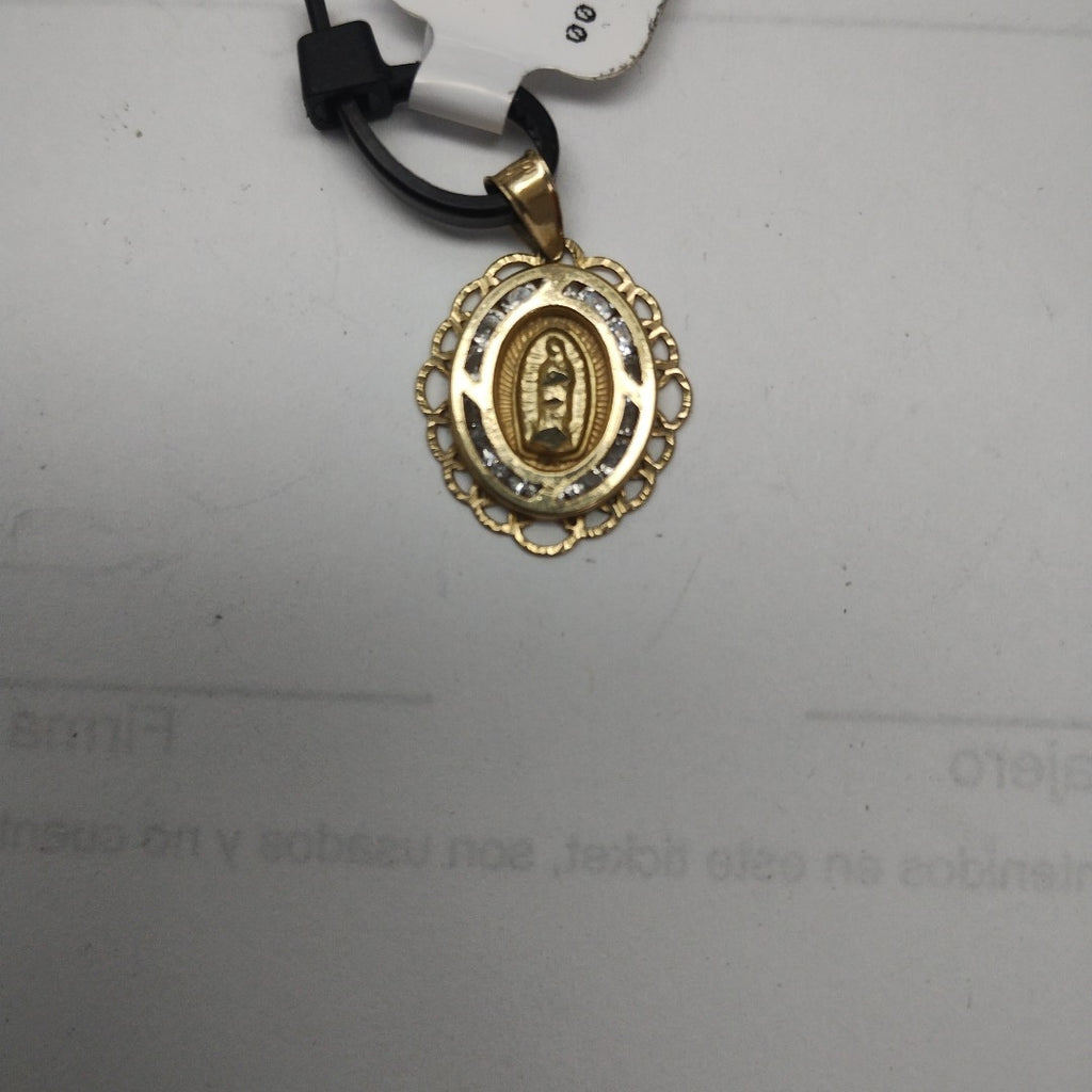 K1 0,80 GRMS 10 K ESPECIFICACIONES COMPLEMENTARIAS MEDALLA RELIGIOSA IMAGEN VIRGE (SEMINUEVO)