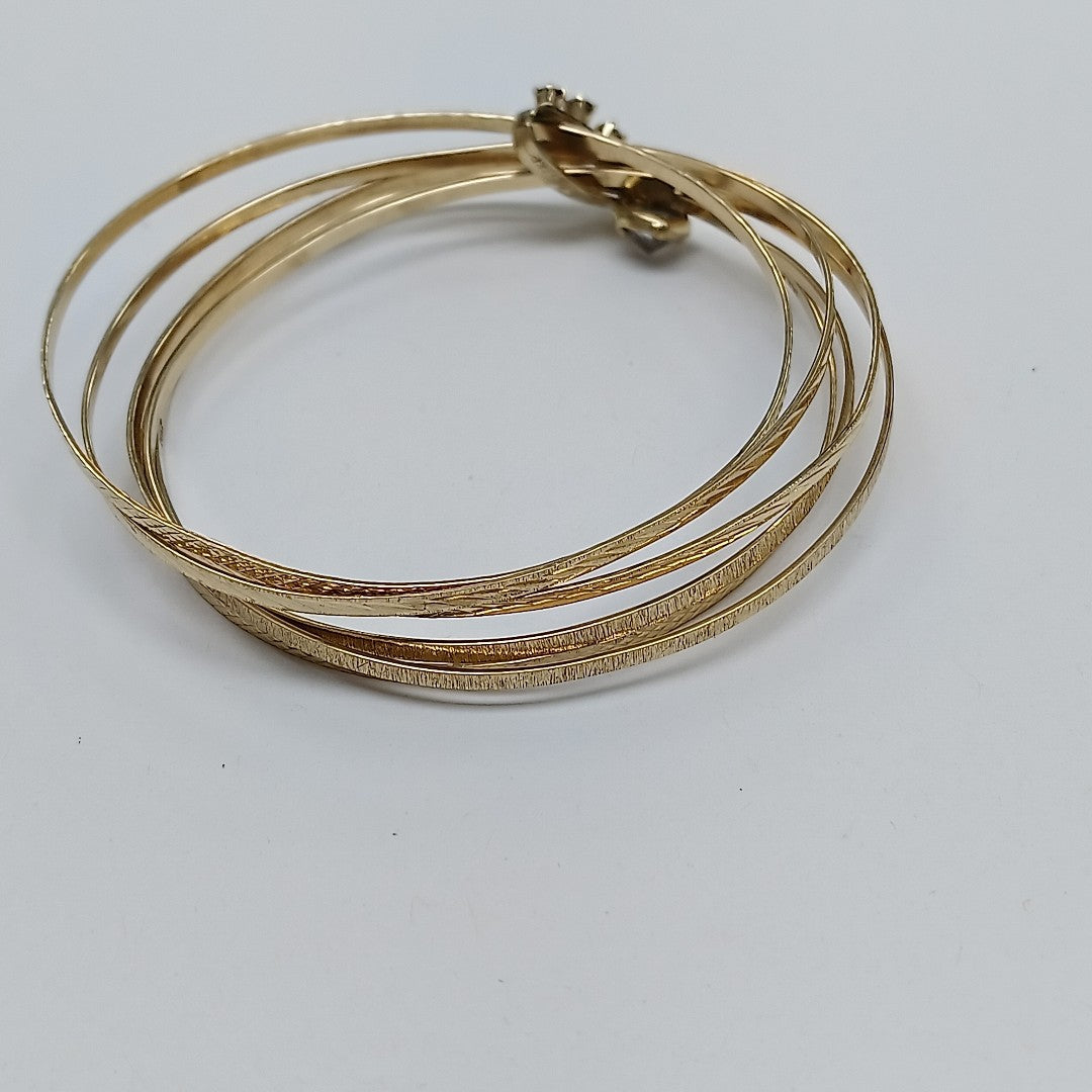 SEMANARIO DE PULSERAS ORO 14 K 18,70 GRMS (SEMINUEVO)