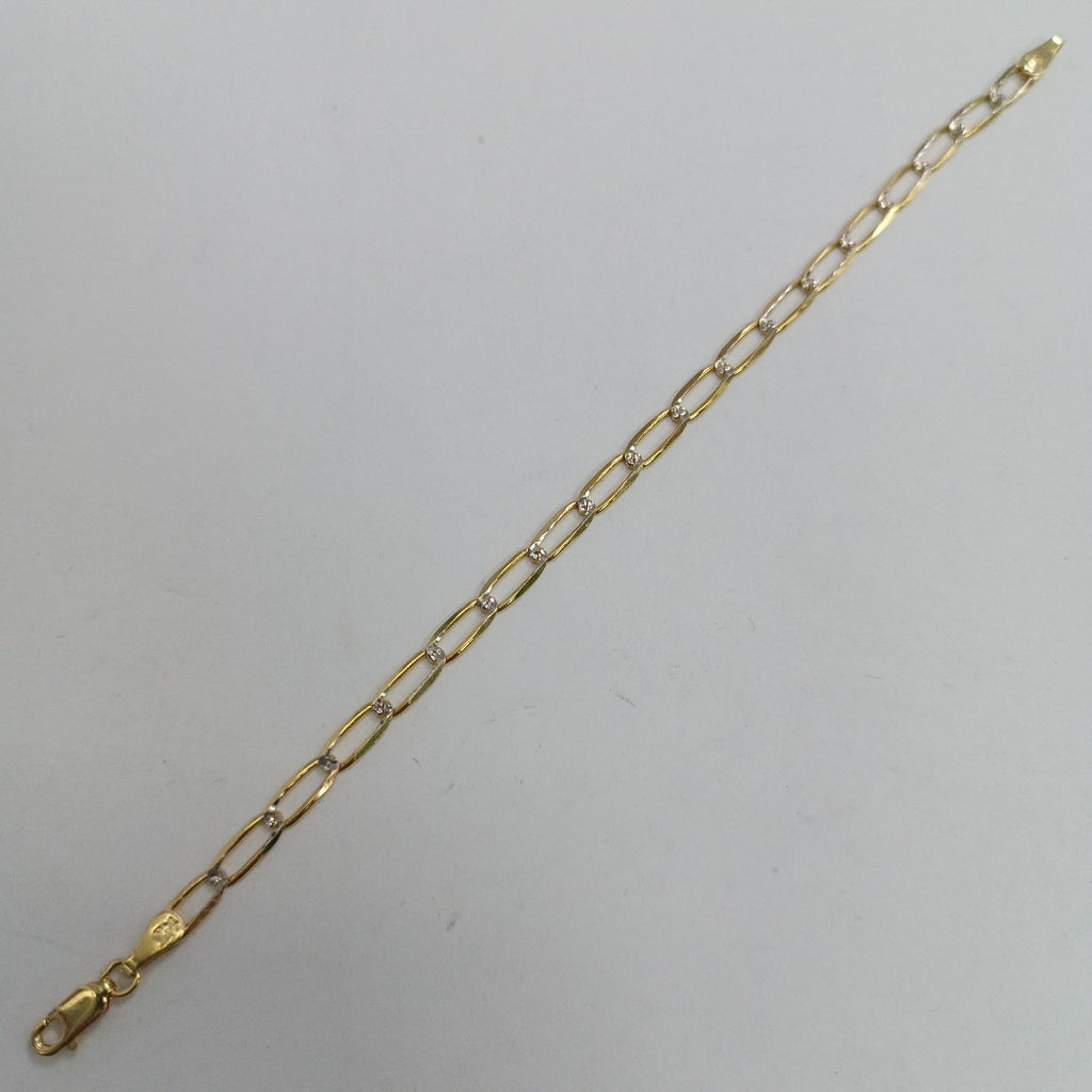 PULSERA TEJIDO ESLABONES 3.9G 18 CM (NUEVO)