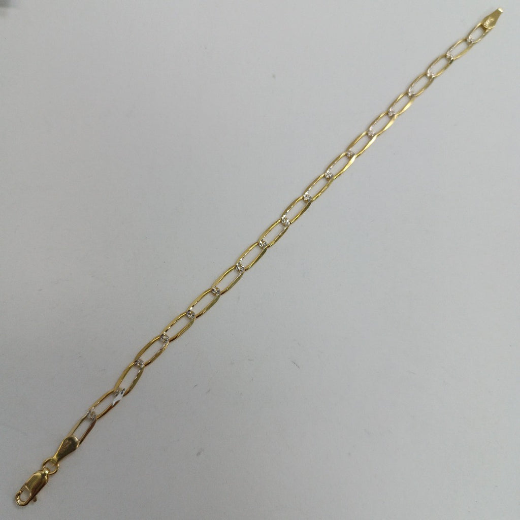 PULSERA TEJIDO ESLABONES 3.9G 18 CM (NUEVO)