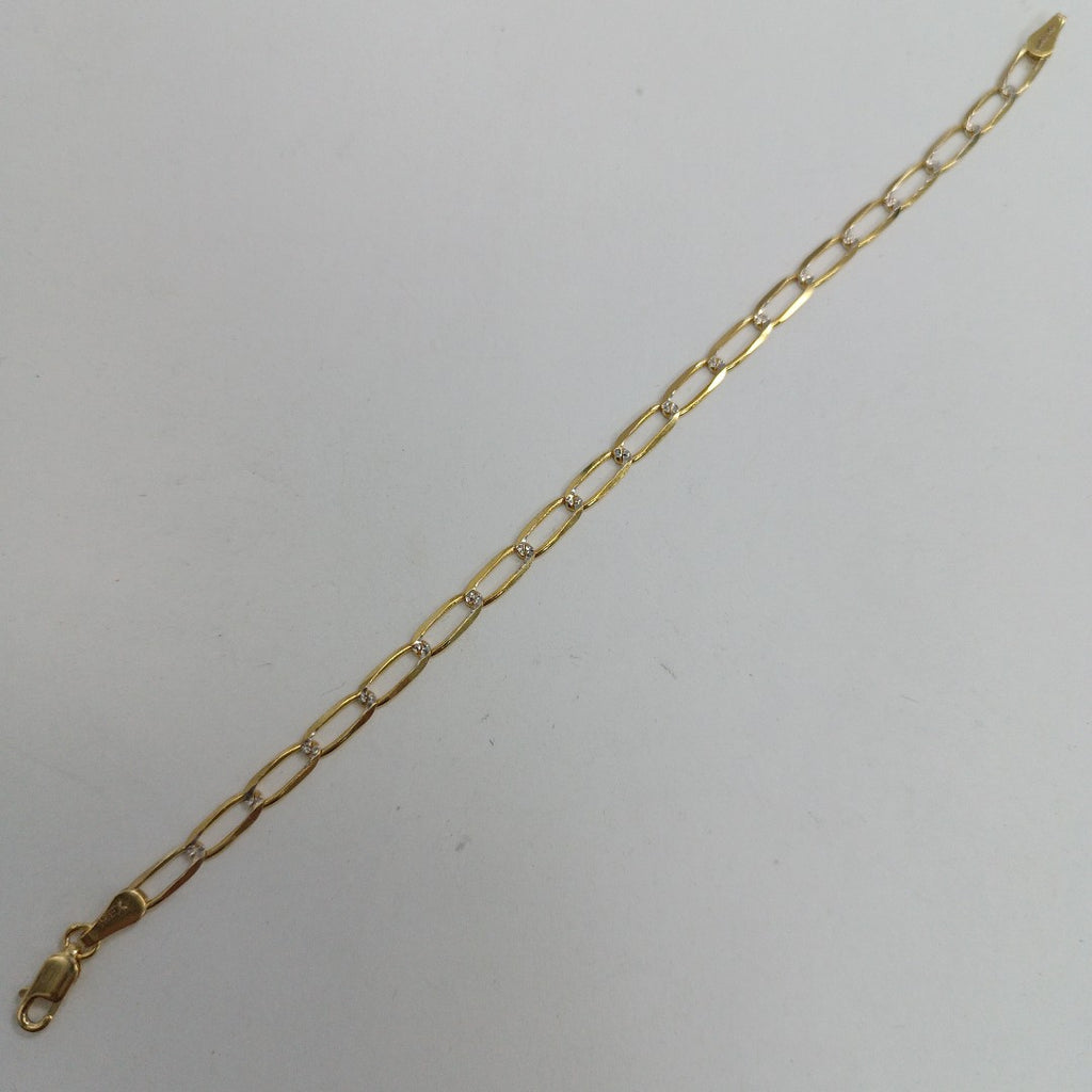 PULSERA TEJIDO ESLABONES 3.9G 18 CM (NUEVO)