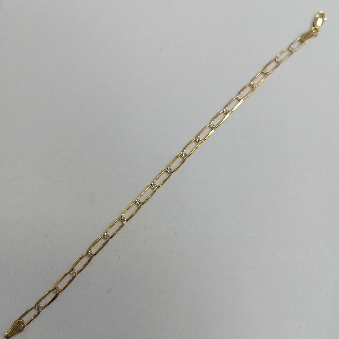 PULSERA TEJIDO ESLABONES 3.9G 18 CM (NUEVO)