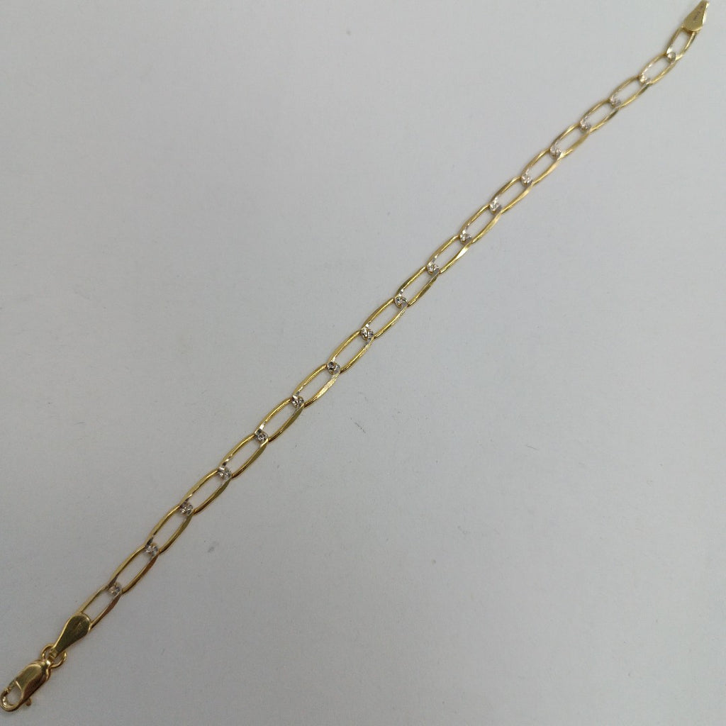 PULSERA TEJIDO ESLABONES 3.9G 18 CM (NUEVO)