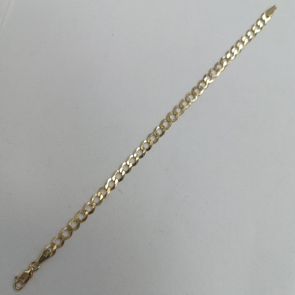 PULSERA TEJIDO BARBADA 4.7G 18 CM 14K (NUEVO)