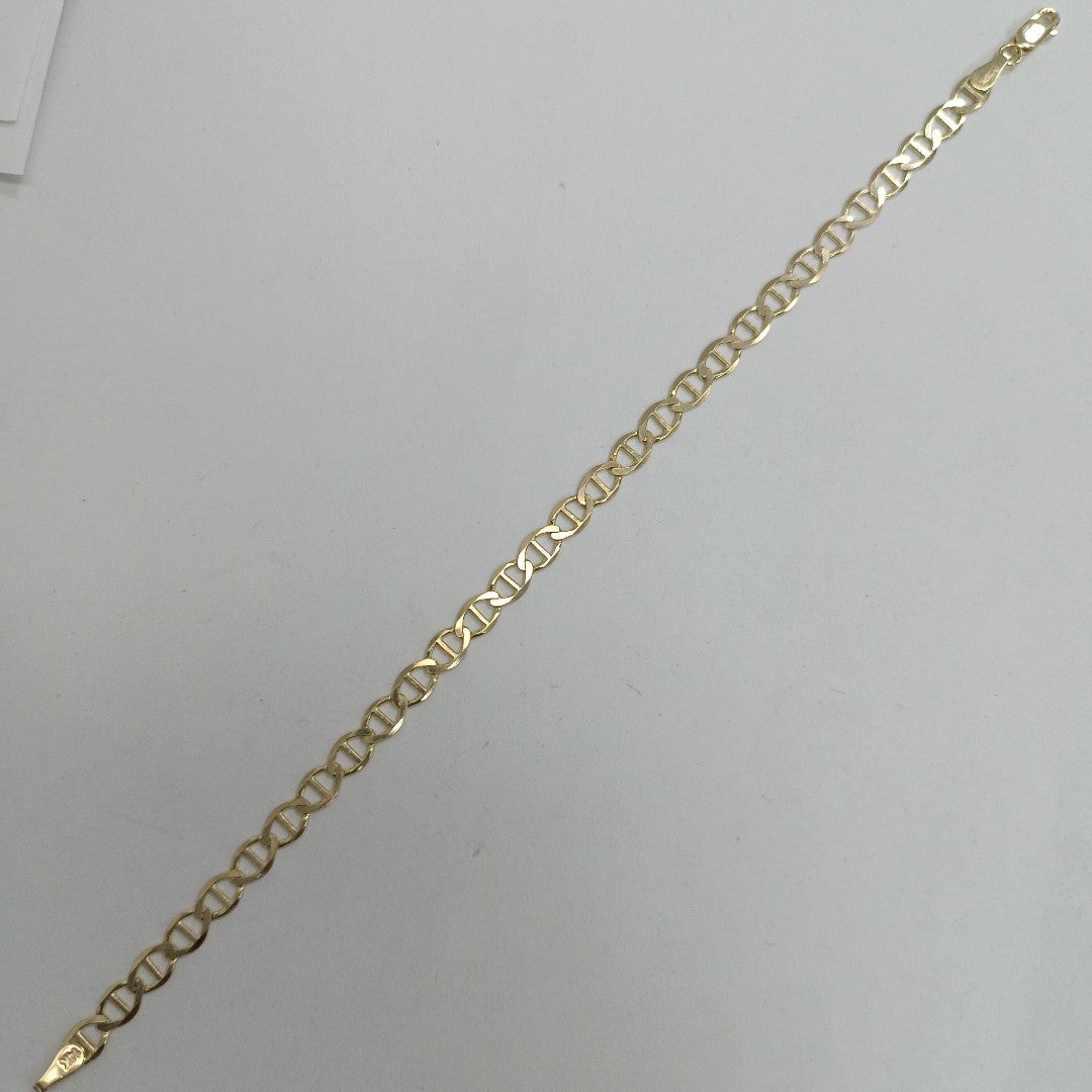 PULSERA TEJIDO GUCHI 5.5G 21 CM 14K (NUEVO)