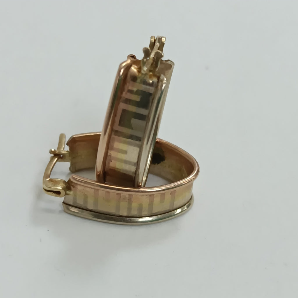 ARRACADAS PAR ORO 14 K 2,50 GRMS (SEMINUEVO)
