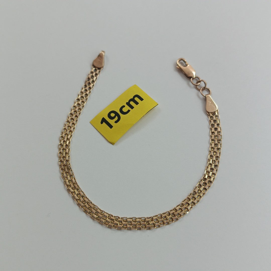 PULSERA ORO 14 K 3.5 GRMS (SEMINUEVO)