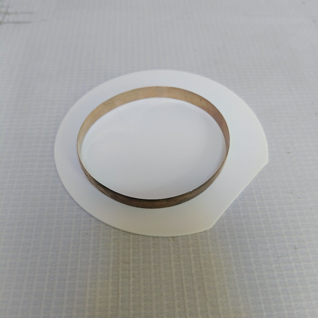 PULSERA RIGIDA ORO 8 K 10.4 GRMS (SEMINUEVO)