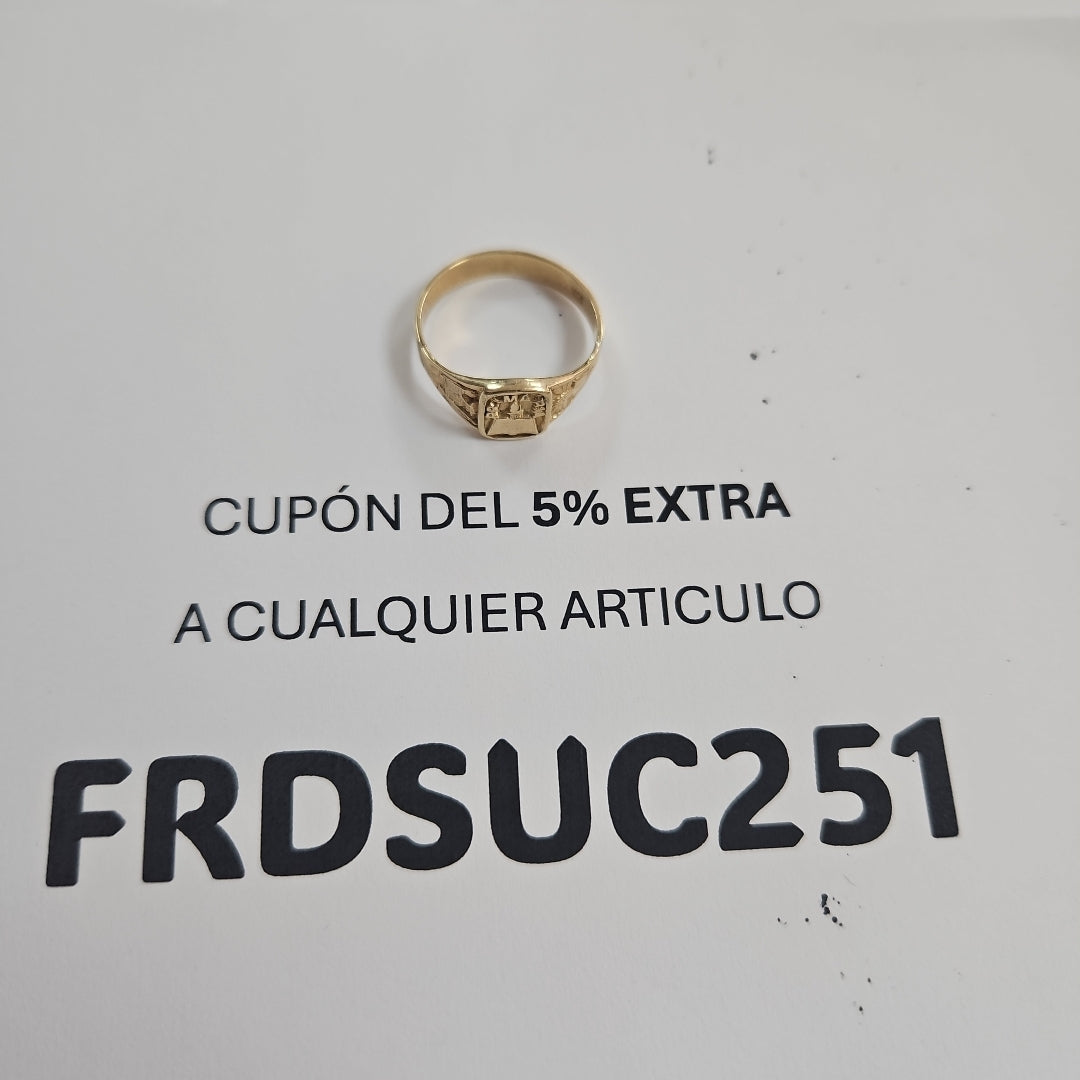 K1 2,50 GRMS 10 K ESPECIFICACIONES COMPLEMENTARIAS ANILLO (SEMINUEVO)