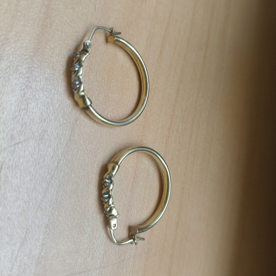 ARRACADAS PAR ORO 14 K 3,20 GRMS (SEMINUEVO)