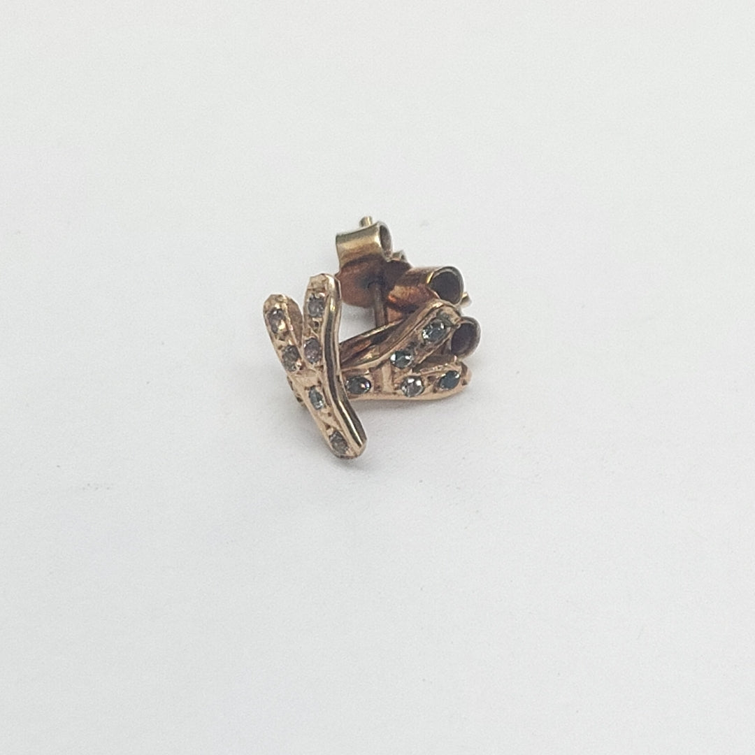 BROQUELES PAR ORO 10 K 1 GRMS (SEMINUEVO)