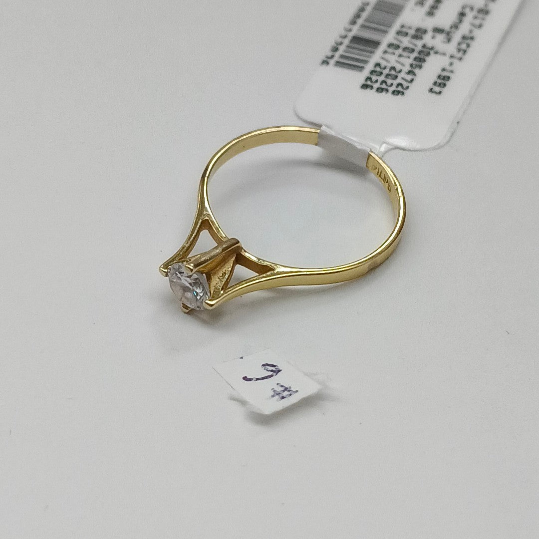 K1 1,50 GRMS 14 K ESPECIFICACIONES COMPLEMENTARIAS ANILLITO CON CIRCONIA (SEMINUEVO)