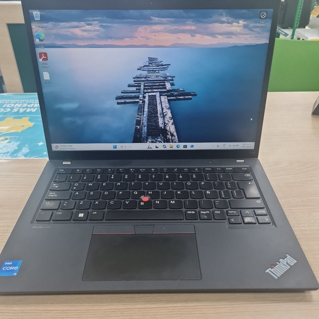 LAPTOP LENOVO THINKPAD T14 GEN 4 (2024) 256 GB SSD 16 GB RAM (SEMINUEVO)
