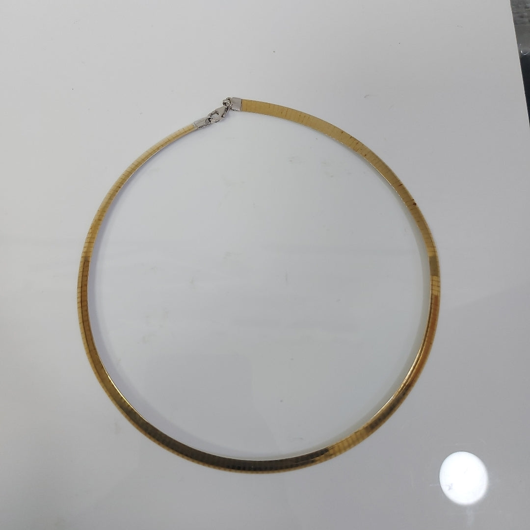 GARGANTILLA ORO COMBINADO 14 K 19,30 GRMS (SEMINUEVO)
