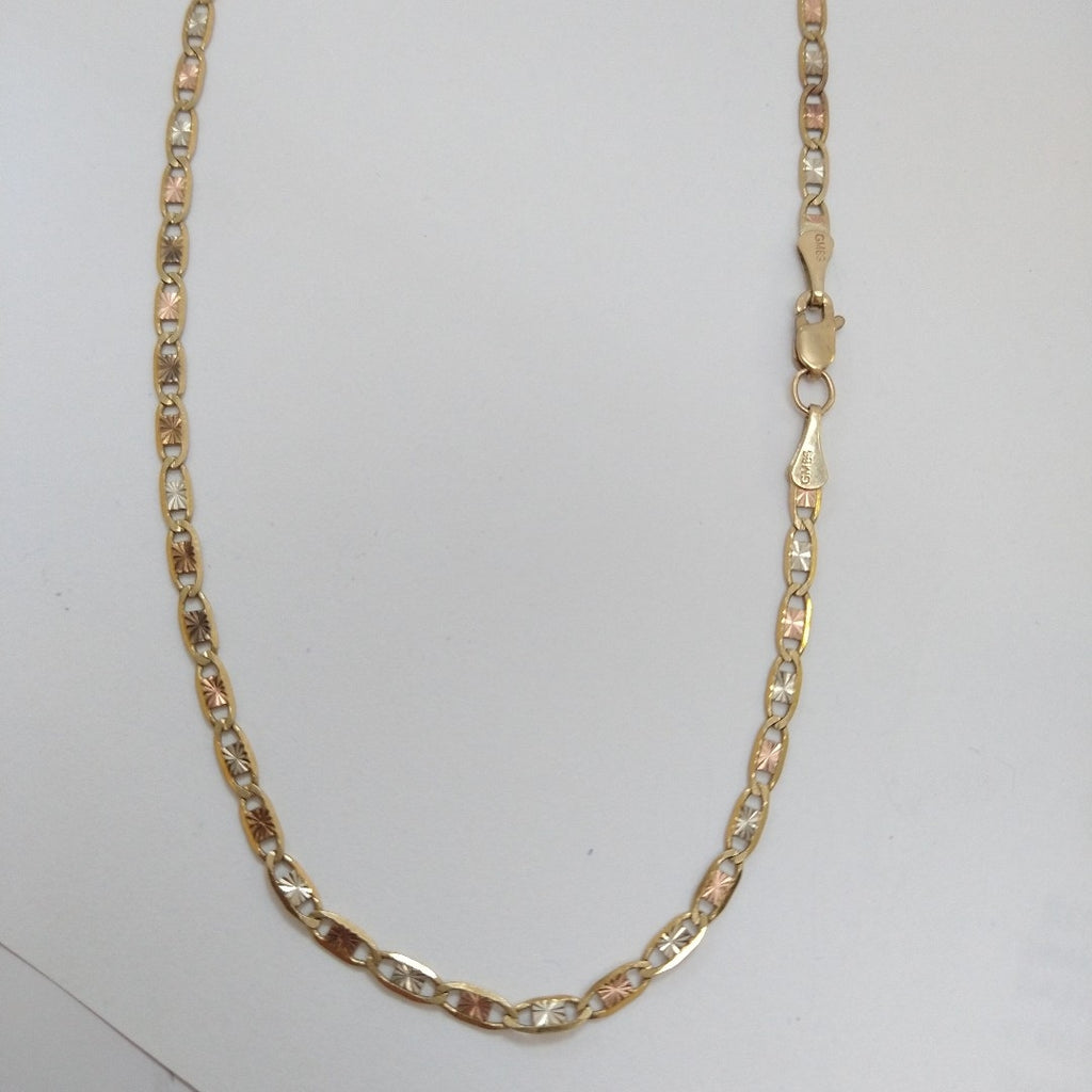 CADENA ORO, ORO COMBINADO 10 K 7.3 GRMS (SEMINUEVO)