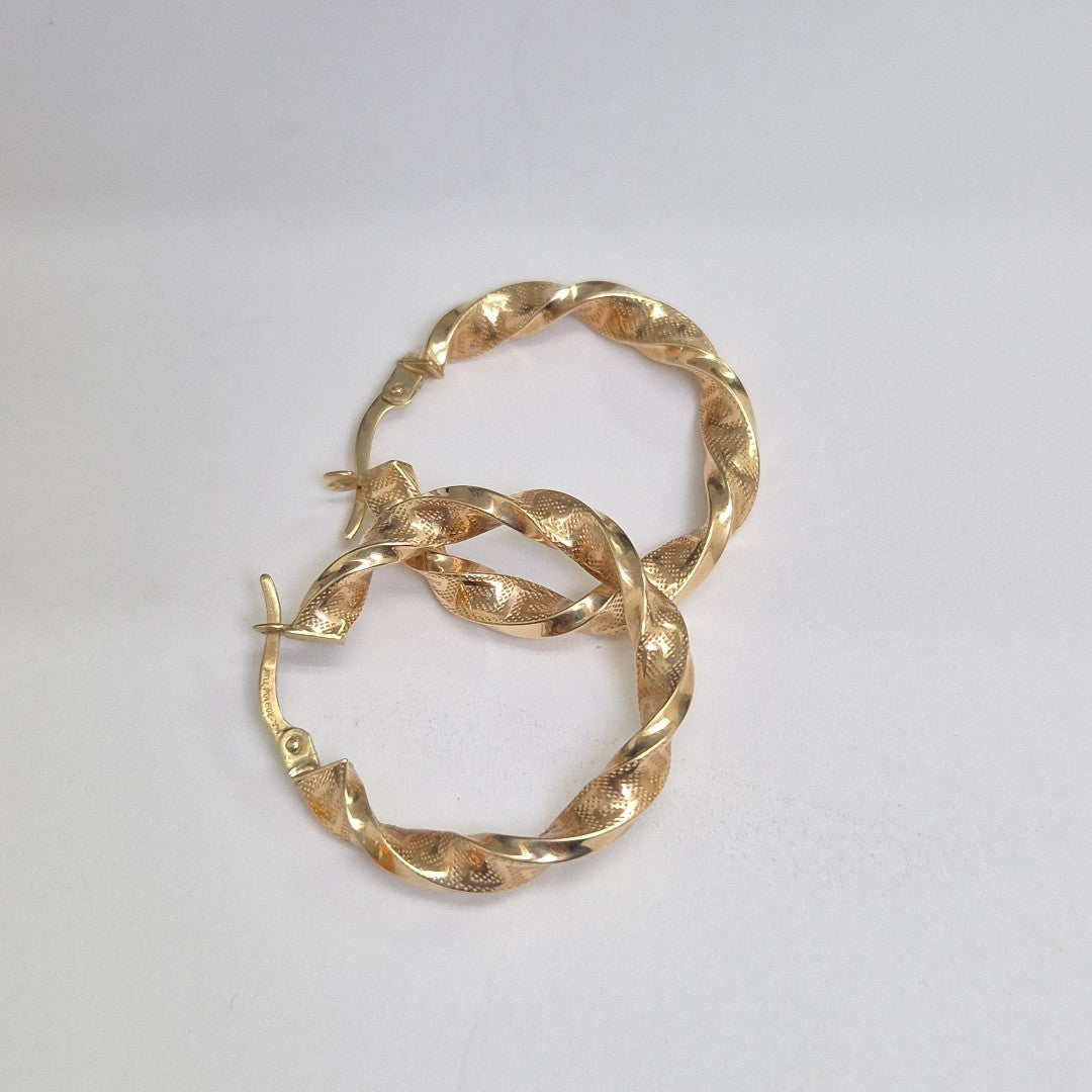 ARRACADAS PAR ORO 10 K 2,60 GRMS (SEMINUEVO)