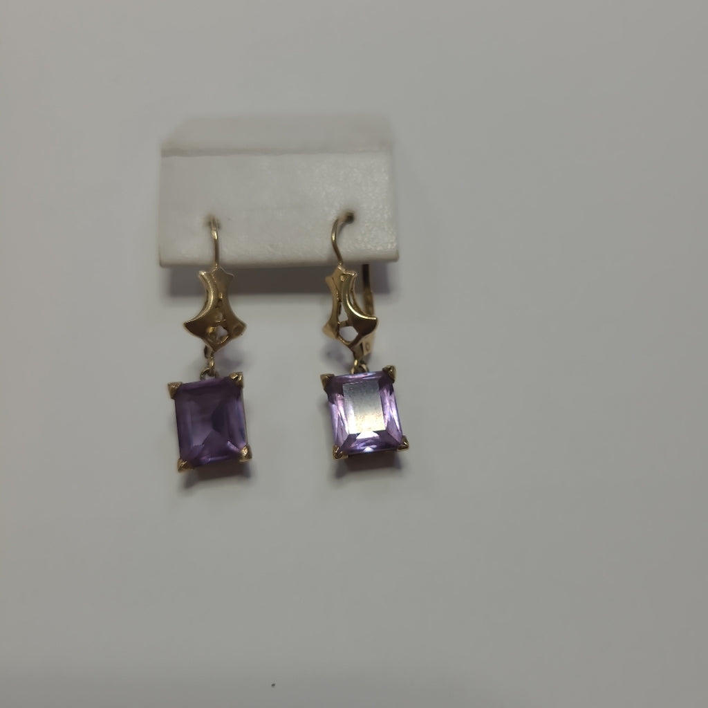 ARETES PAR ORO 14 K 4,40 GRMS (SEMINUEVO)