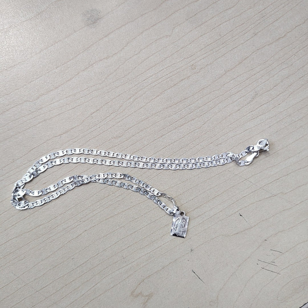 CADENA, DIJE PLATA 5.2 GRMS (SEMINUEVO)