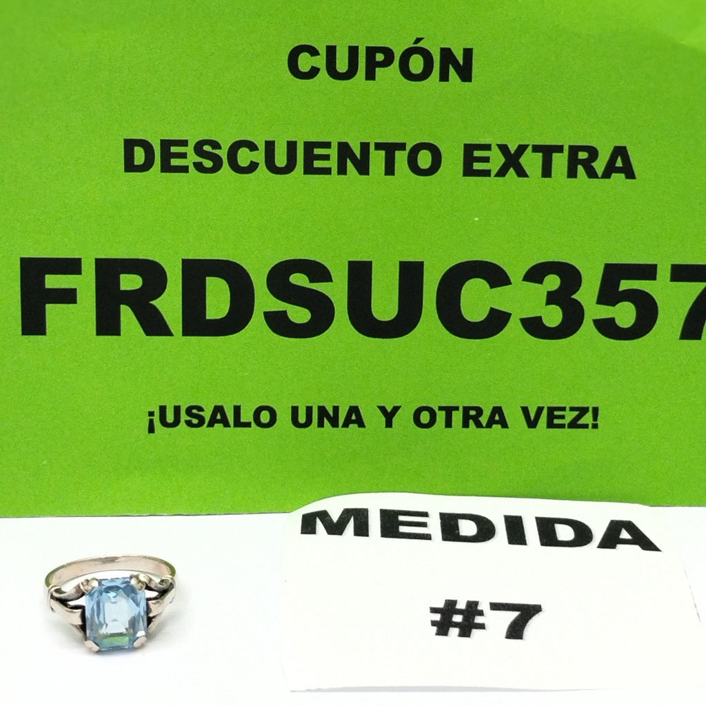 ANILLITO ORO BLANCO 10 K 3,70 GRMS (SEMINUEVO)