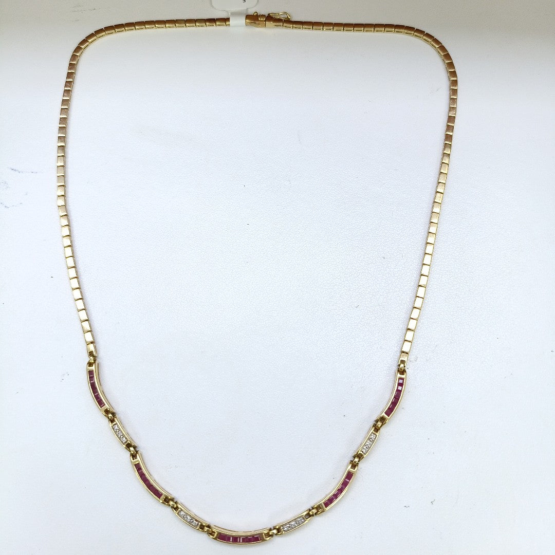 GARGANTILLA ORO 14 K 16.1 GRMS (SEMINUEVO)