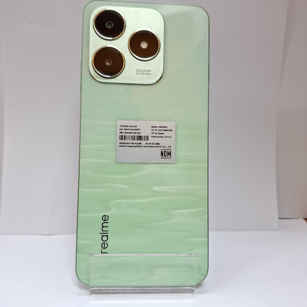 CELULAR REALME C63 RMX3939 (2024) 256 GB 8 GB RAM (SEMINUEVO)