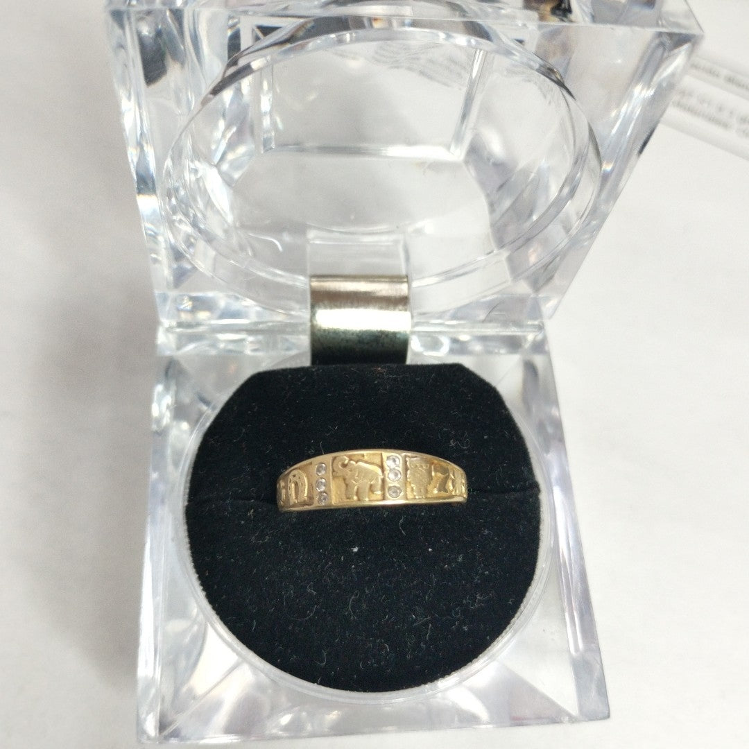 ARGOLLA DE LA SUERTE ORO 10 K 1,50 GRMS (SEMINUEVO)