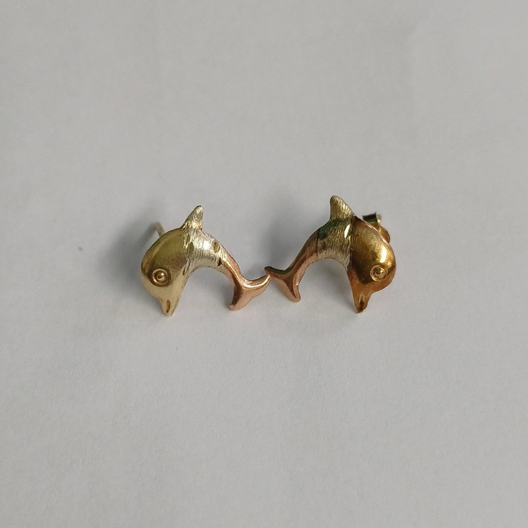 BROQUELES PAR ORO 10 K 0,80 GRMS (SEMINUEVO)