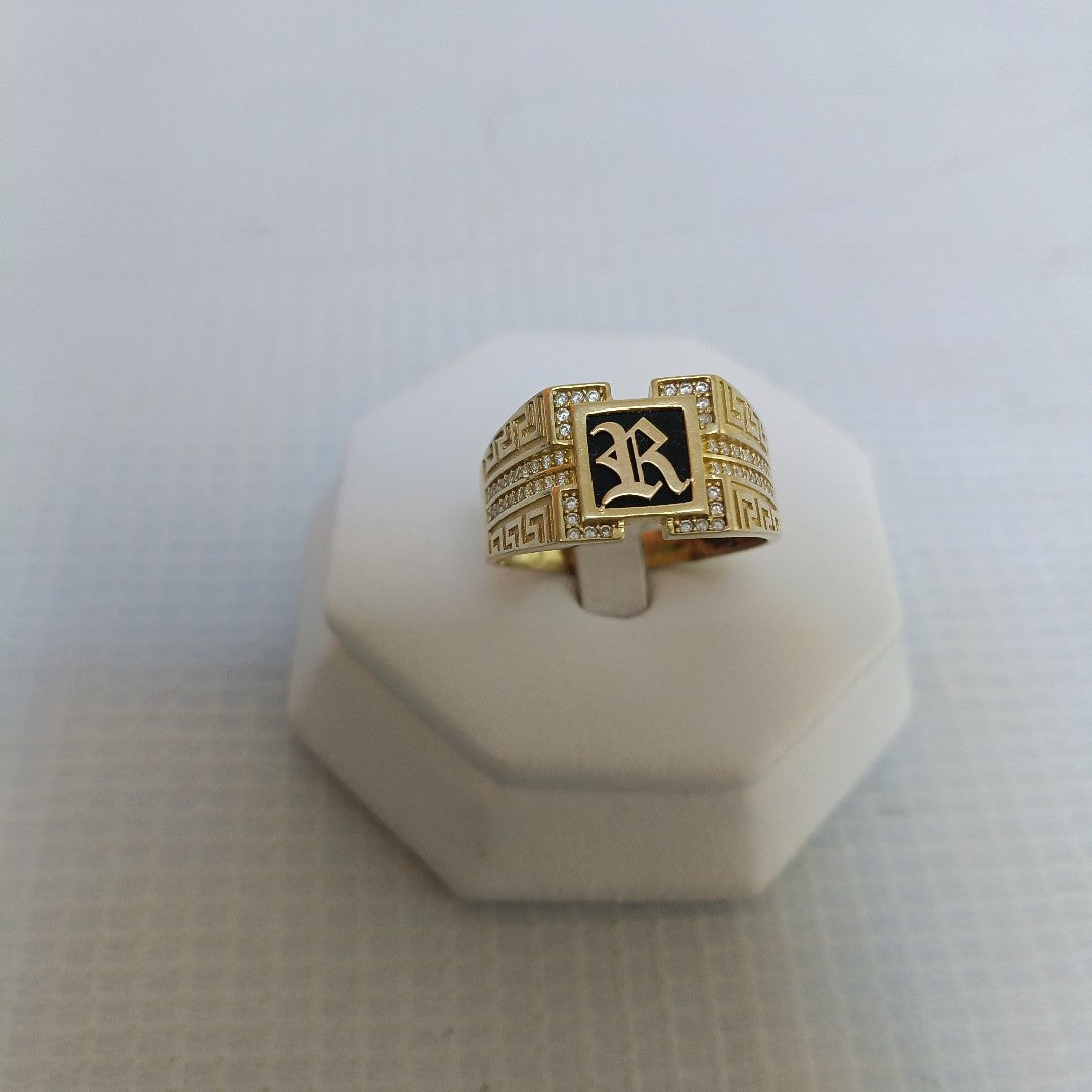 ANILLO ORO 10 K 4.6 GRMS (SEMINUEVO)