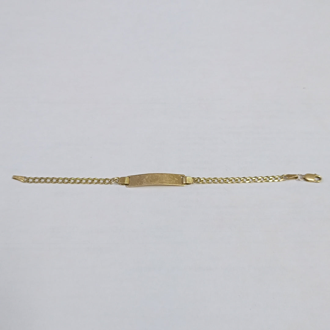 ESCLAVA ORO 10 K 3.8 GRMS (SEMINUEVO)