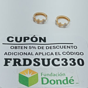 HUGGIES ORO 14K 2 (NUEVO)