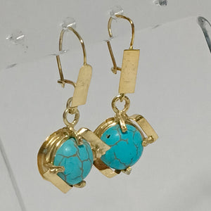 ARETES PAR ORO 10 K 4.2 GRMS (SEMINUEVO)