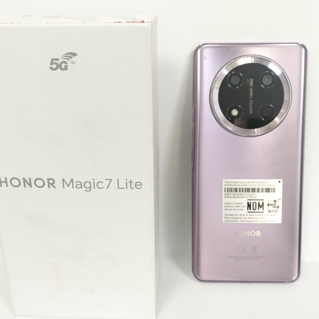 CELULAR HONOR MAGIC 7 LITE BRP-NX3 (2025) 512 GB 8 GB RAM (SEMINUEVO)