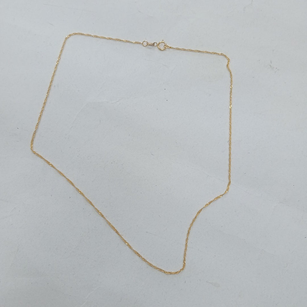 CADENA ORO 14 K 0,90 GRMS (SEMINUEVO)