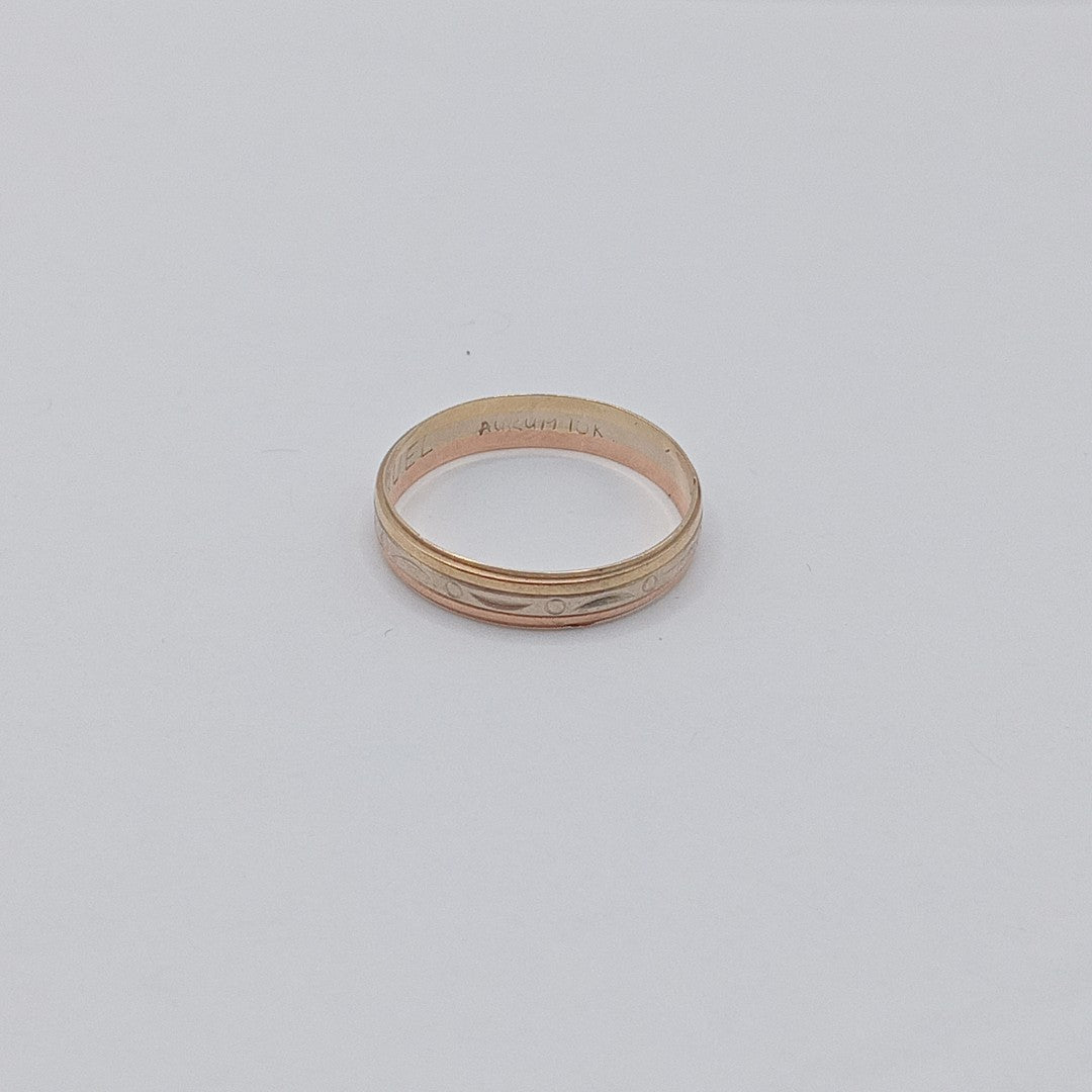 ARGOLLA ORO COMBINADO 10 K 1.4 GRMS (SEMINUEVO)