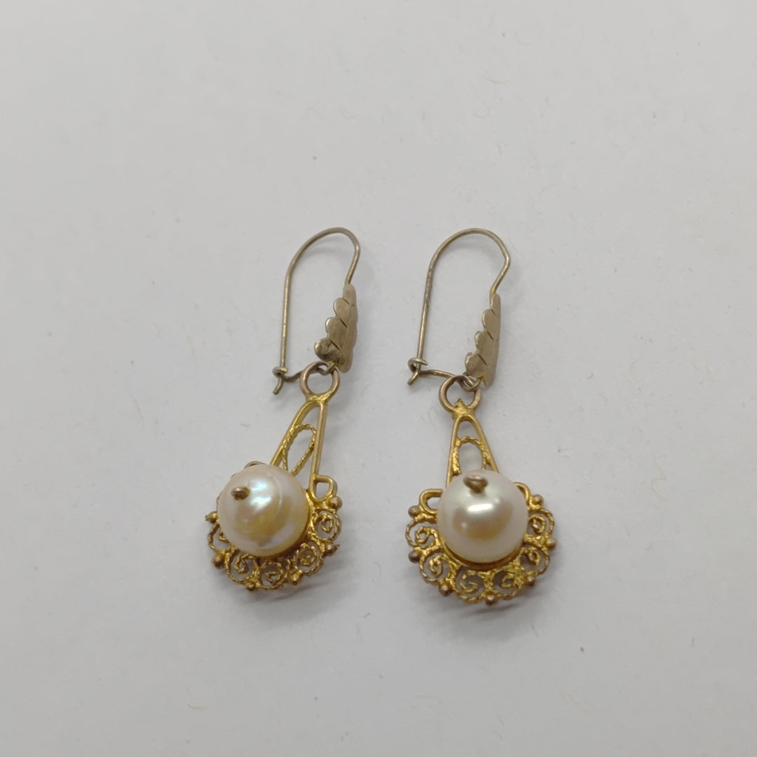 ARETES PAR ORO 8 K 2,80 GRMS (SEMINUEVO)