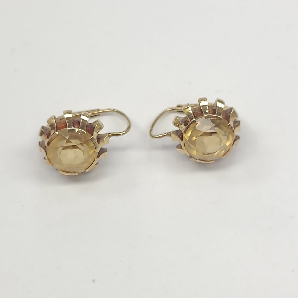 ARETES PAR ORO 14 K 4.4 GRMS (SEMINUEVO)