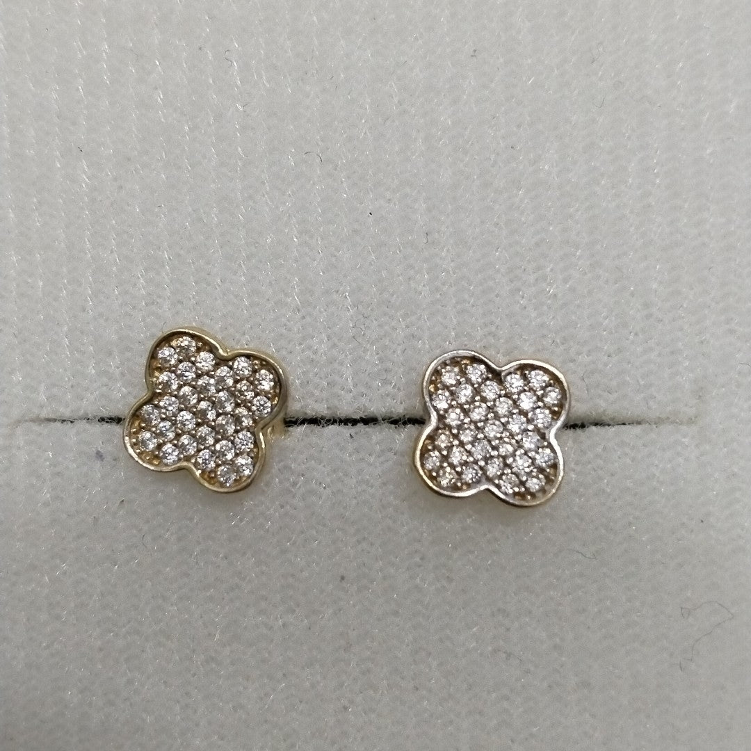 BROQUELES ORO 14K 1.1 (NUEVO)