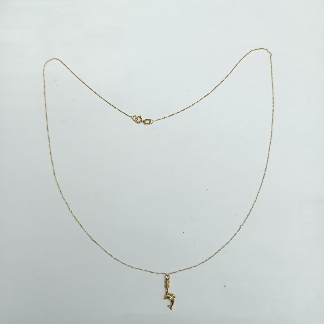 GARGANTILLA ORO 14 K 1.2 GRMS (SEMINUEVO)