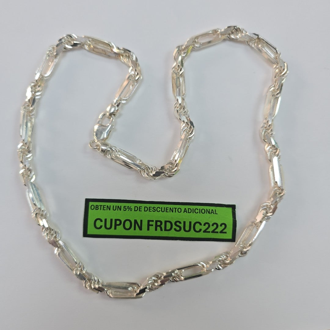 CADENA PLATA 92,40 GRMS (SEMINUEVO)