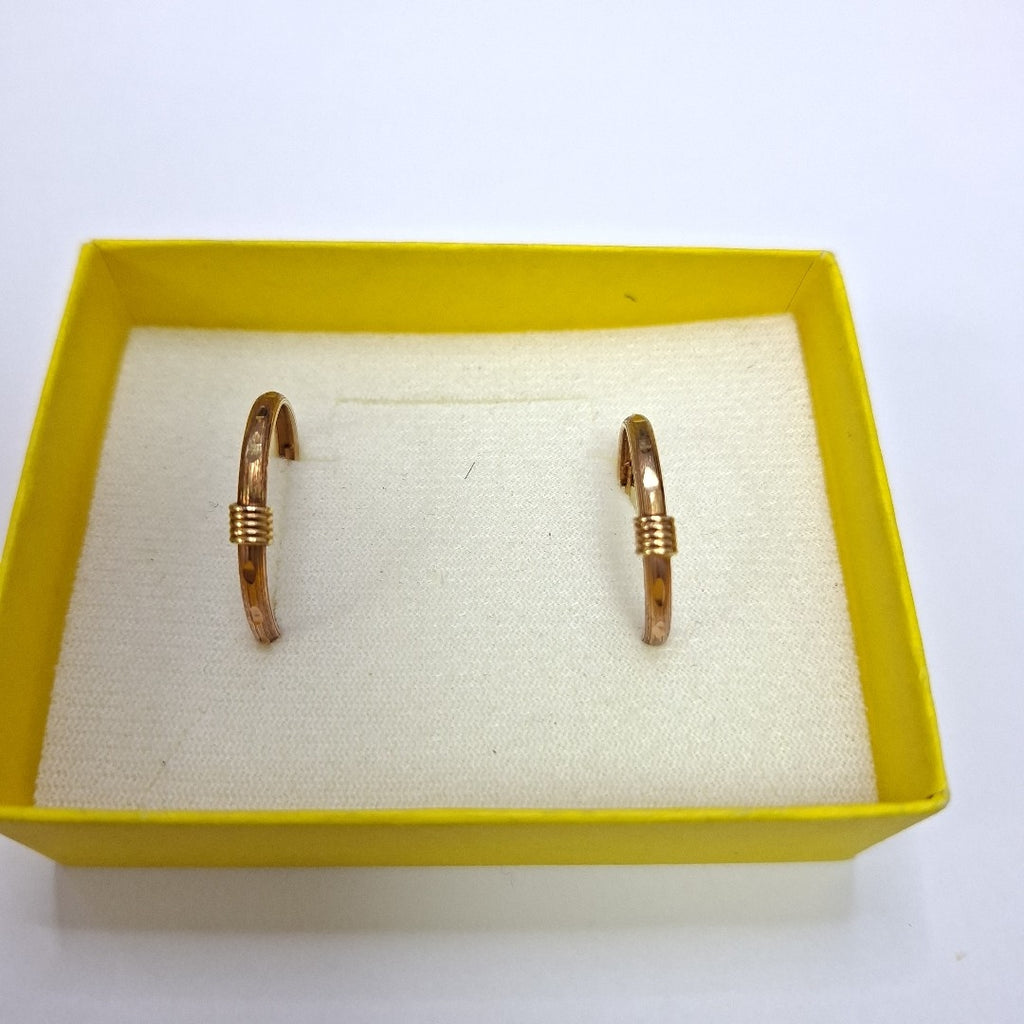 ARRACADAS PAR ORO 14 K 2,00 GRMS (SEMINUEVO)