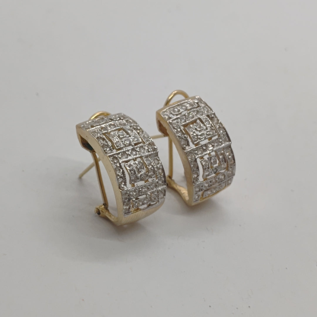 ARETES PAR ORO 10 K 5,00 GRMS (SEMINUEVO)