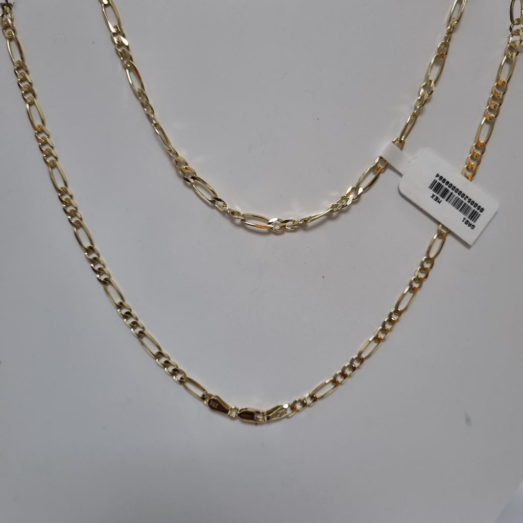 CADENA TEJIDO 3X1 13G 60 CM (NUEVO)