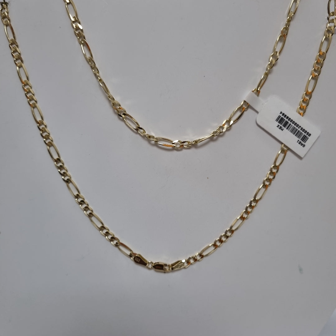 CADENA TEJIDO 3X1 13G 60 CM (NUEVO)