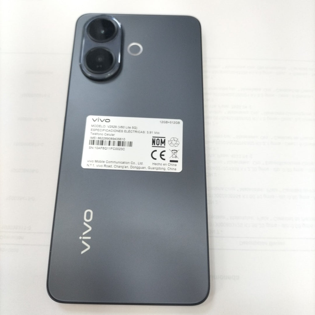 CELULAR VIVO V60 LITE 5G V2529 (2025) 512 GB 12 GB RAM (SEMINUEVO)